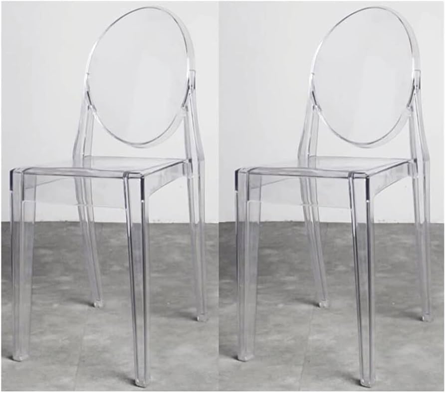 透明プラスチック製ダイニングチェア【002】 Amazon｜透明ダイニング